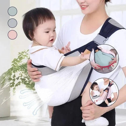 BABYHUG™ El Portabebés Que Mantiene A Tu Bebé Cerquita Y Tus Manos Libres