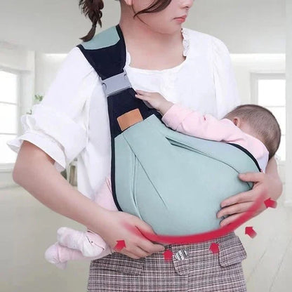 BABYHUG™ El Portabebés Que Mantiene A Tu Bebé Cerquita Y Tus Manos Libres