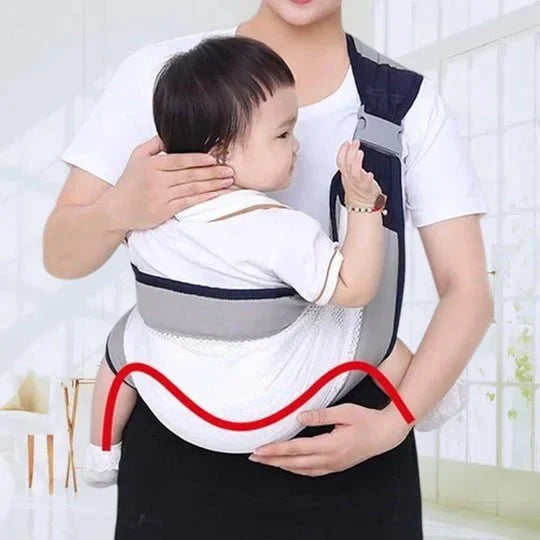 BABYHUG™ El Portabebés Que Mantiene A Tu Bebé Cerquita Y Tus Manos Libres