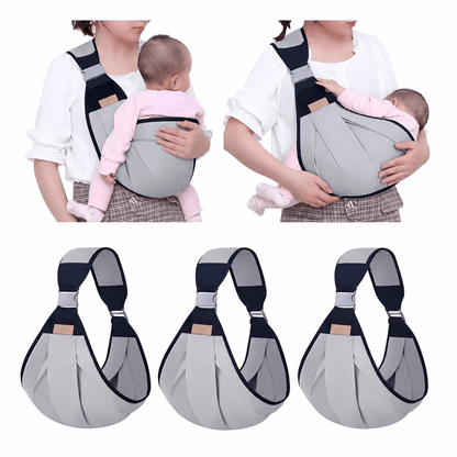BABYHUG™ Ergonómico Para Tu BEBE — Comodidad y Cercanía En Cada Paso